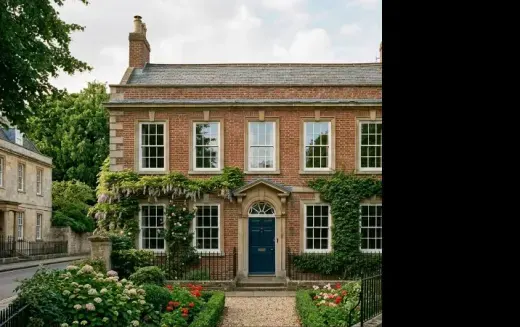 Traditional sash-style windows