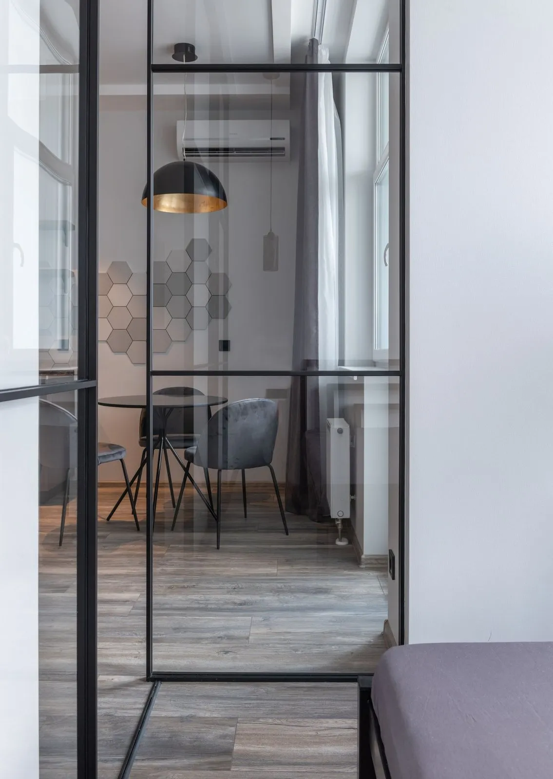 Crittall-style window grid